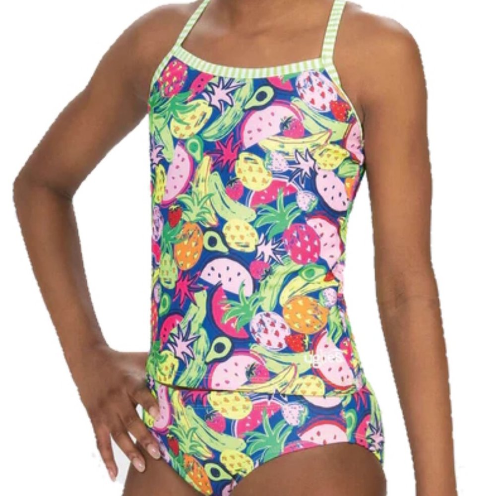Dolfin Uglies GIrl's Tankini Set - Passion Fruit  NWT